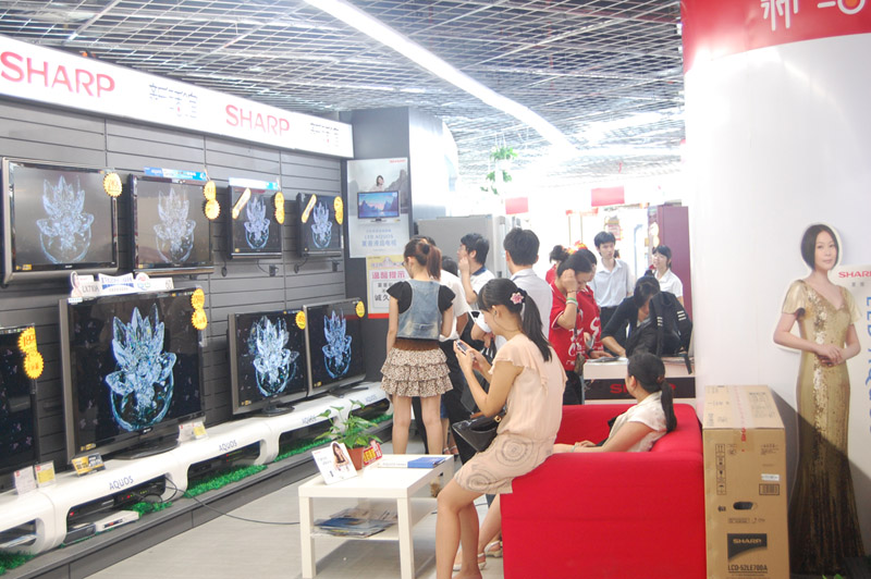 百思买重回中国市场 获夏普32、42、50英寸TV品牌使用权